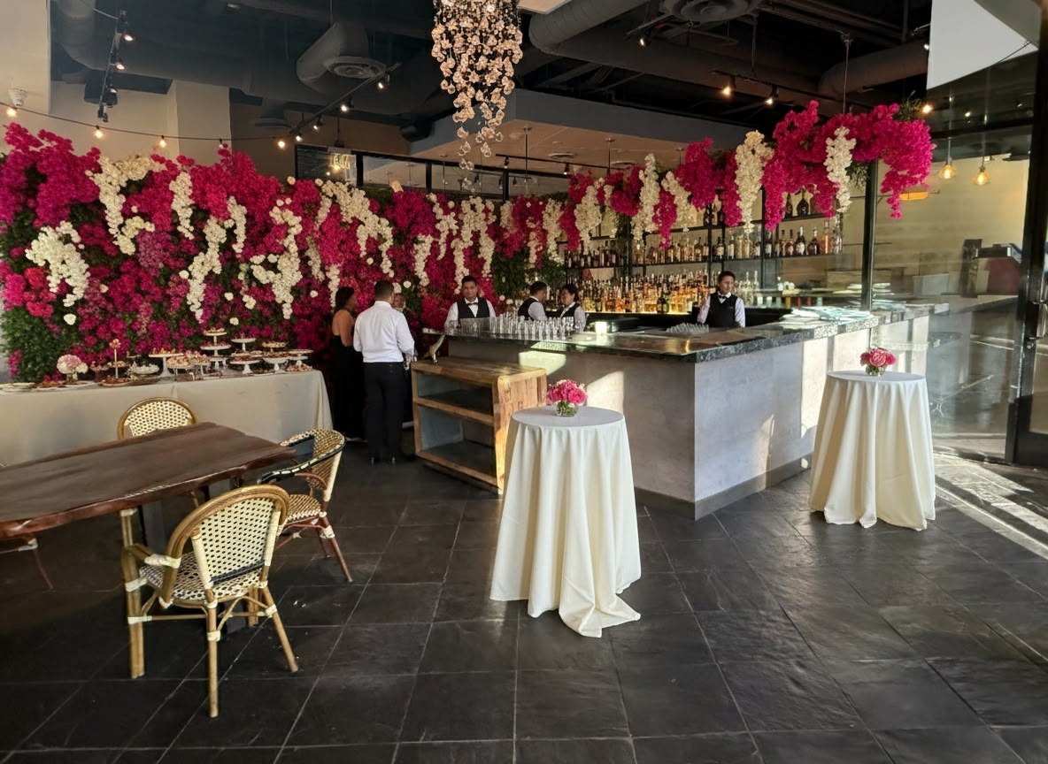 leone events bridal suite details