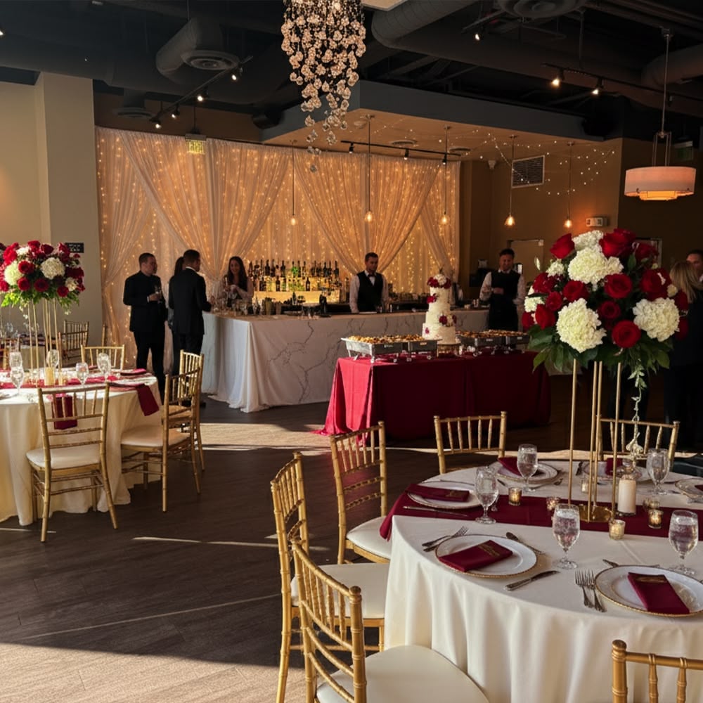 leone events ceremony arch tivoli village