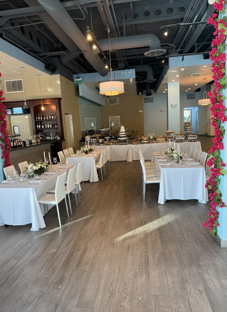 tivoli village engagement party las vegas